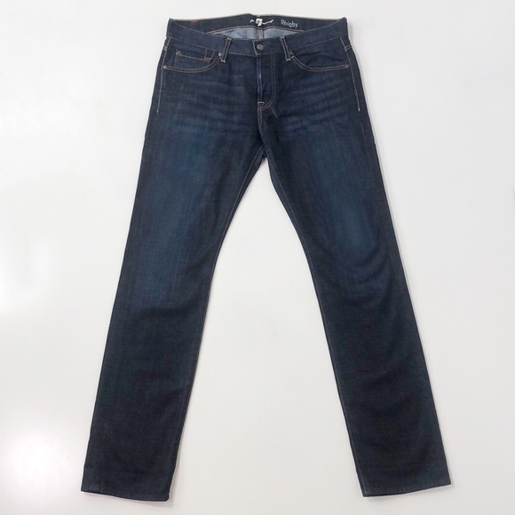 7 For All Mankind Other - 7 For All Mankind Rhigby Straight Jeans